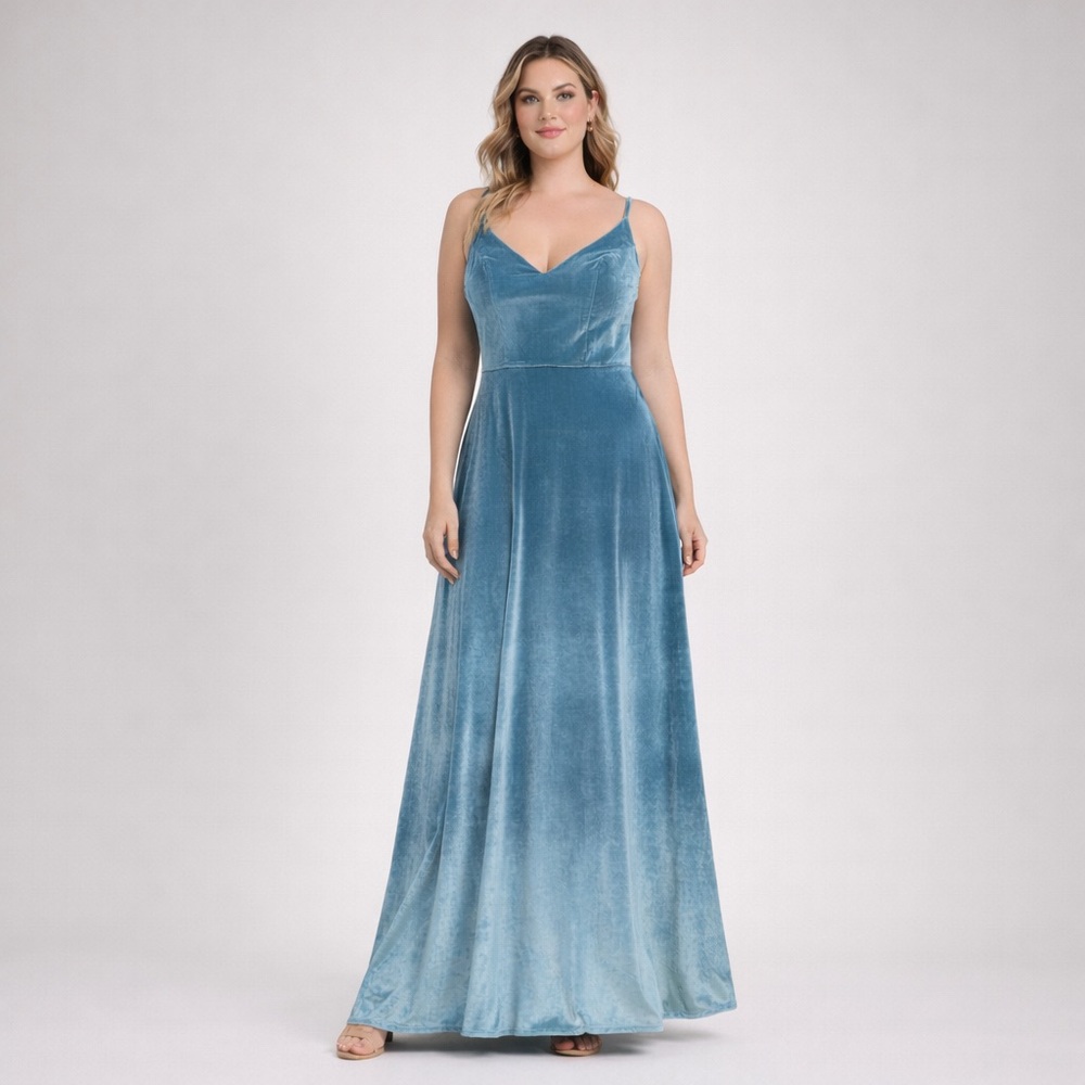 Mori Lee Blue Dress 12